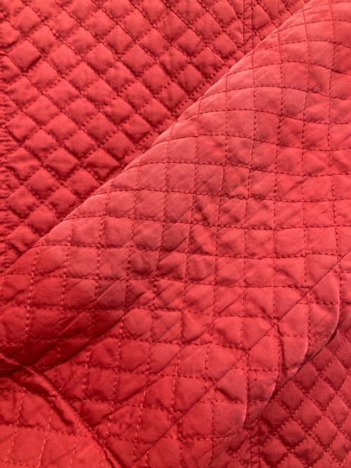 BURBERRY（バーバリー）BURBERRY (バーバリー) キルティングジャケット レッド サイズ:11の古着・服飾アイテム