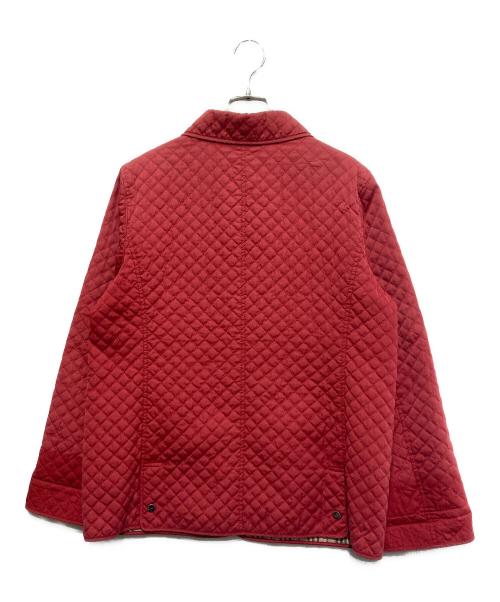 BURBERRY（バーバリー）BURBERRY (バーバリー) キルティングジャケット レッド サイズ:11の古着・服飾アイテム