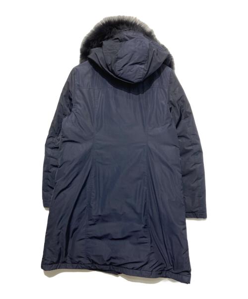 UNTITLED（アンタイトル）UNTITLED (アンタイトル) ホワイトダックダウンコート ブラック サイズ:38の古着・服飾アイテム