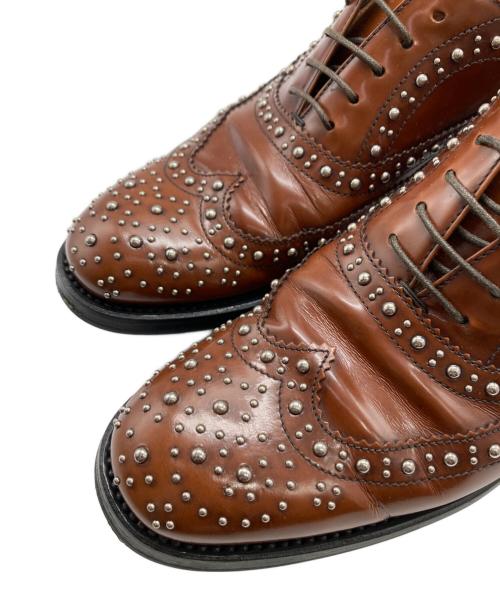CHURCH'S（チャーチ）CHURCH'S (チャーチ) BURWOOD METウィングチップシューズ ブラウン サイズ:38の古着・服飾アイテム