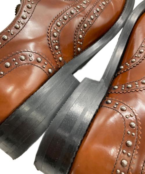 CHURCH'S（チャーチ）CHURCH'S (チャーチ) BURWOOD METウィングチップシューズ ブラウン サイズ:38の古着・服飾アイテム