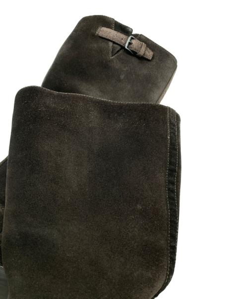BOTTEGA VENETA（ボッテガベネタ）BOTTEGA VENETA (ボッテガベネタ) スウェードロングブーツ ブラウン サイズ:371/2の古着・服飾アイテム