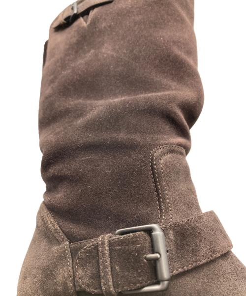 BOTTEGA VENETA（ボッテガベネタ）BOTTEGA VENETA (ボッテガベネタ) スウェードロングブーツ ブラウン サイズ:371/2の古着・服飾アイテム