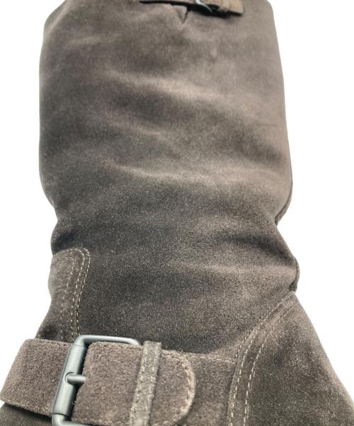 BOTTEGA VENETA（ボッテガベネタ）BOTTEGA VENETA (ボッテガベネタ) スウェードロングブーツ ブラウン サイズ:371/2の古着・服飾アイテム