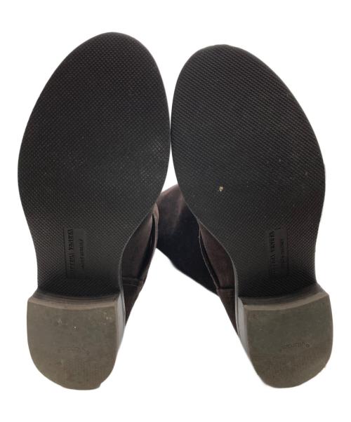 BOTTEGA VENETA（ボッテガベネタ）BOTTEGA VENETA (ボッテガベネタ) スウェードロングブーツ ブラウン サイズ:371/2の古着・服飾アイテム