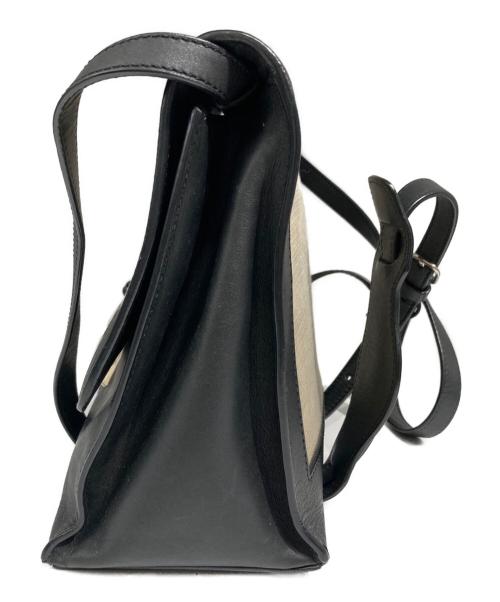 BALENCIAGA（バレンシアガ）BALENCIAGA (バレンシアガ) アフタヌーンショルダーバッグ ブラック×ベージュの古着・服飾アイテム