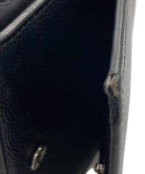 Saint Laurent Paris（サンローランパリ）Saint Laurent Paris (サンローランパリ) カードケース ブラックの古着・服飾アイテム