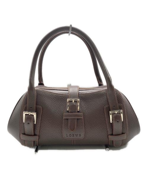 LOEWE（ロエベ）LOEWE (ロエベ) センダレザーハンドバッグ ブラウンの古着・服飾アイテム