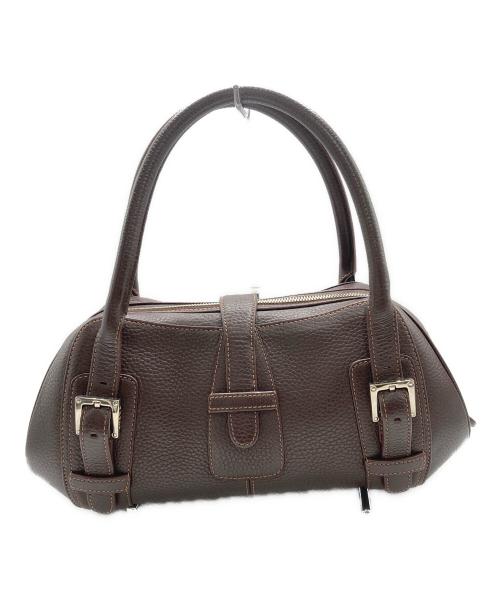 LOEWE（ロエベ）LOEWE (ロエベ) センダレザーハンドバッグ ブラウンの古着・服飾アイテム