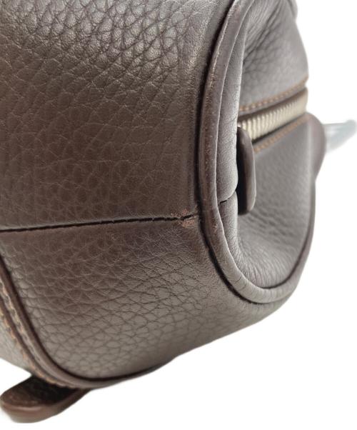 LOEWE（ロエベ）LOEWE (ロエベ) センダレザーハンドバッグ ブラウンの古着・服飾アイテム
