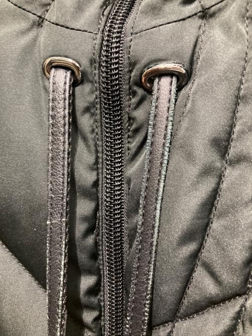 MONCLER（モンクレール）MONCLER (モンクレール) TISSU MATERIAL STOFFTESSUTO ダウンジャケット ブラックの古着・服飾アイテム