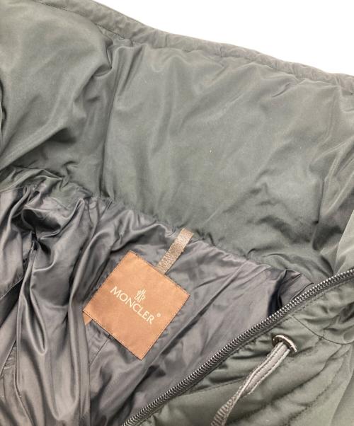 MONCLER（モンクレール）MONCLER (モンクレール) TISSU MATERIAL STOFFTESSUTO ダウンジャケット ブラックの古着・服飾アイテム