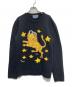 GUCCI（グッチ）の古着「刺繍ニット」｜ブラック