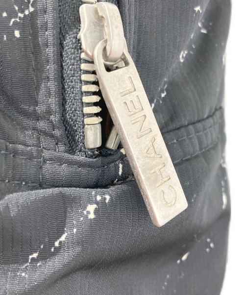 CHANEL（シャネル）CHANEL (シャネル) 旧トラベルラインナイロントートバッグ ブラックの古着・服飾アイテム