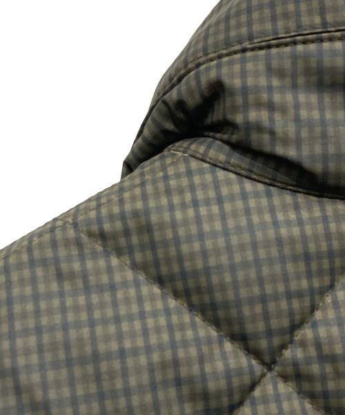 LOUIS VUITTON（ルイ ヴィトン）LOUIS VUITTON (ルイ ヴィトン) 2WAYLVロゴチェックダウンジャケット カーキ サイズ:50の古着・服飾アイテム