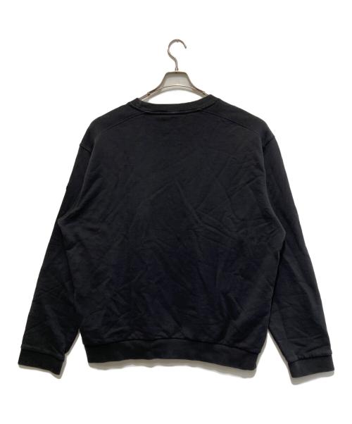 MONCLER（モンクレール）MONCLER (モンクレール) 22AWグラフィック ロゴ 刺繍 スウェット ブラック サイズ:3XLの古着・服飾アイテム