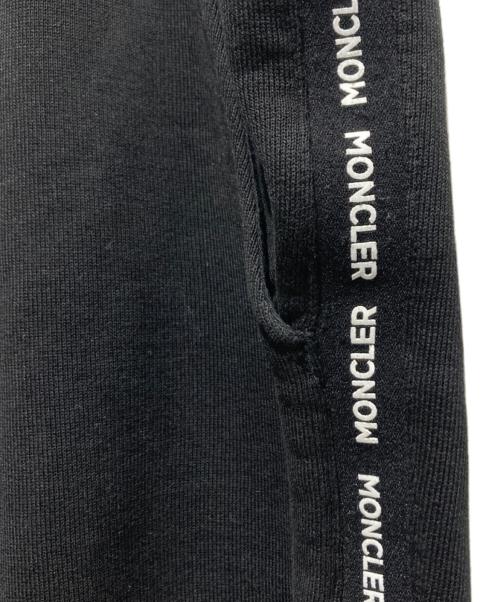 MONCLER（モンクレール）MONCLER (モンクレール) 21SS ロゴ サイドライン ライトウェイト スウェット イージー パンツ ブラック サイズ:XXLの古着・服飾アイテム