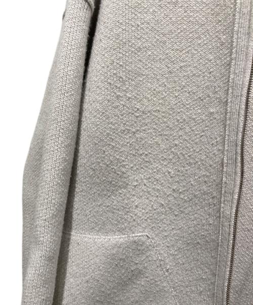theory luxe（セオリーリュクス）theory luxe (セオリーリュクス) ジップ フーデッドカーディガン ベージュ サイズ:38の古着・服飾アイテム