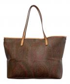 ETROエトロ）の古着「ペイズリートートバッグ」｜ブラウン