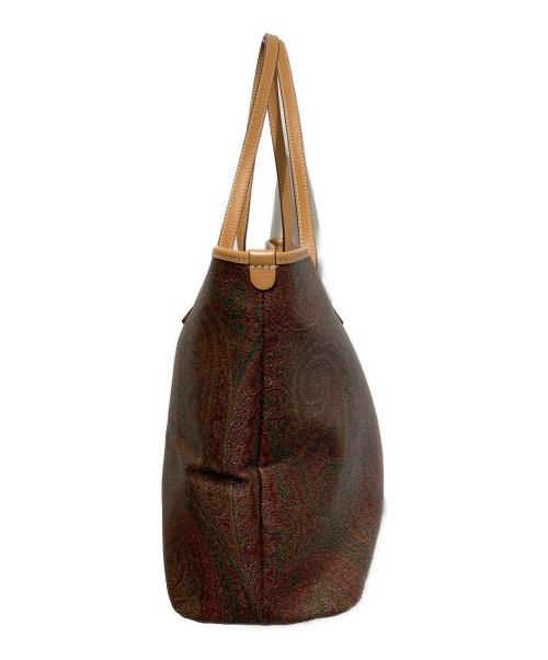 ETRO（エトロ）ETRO (エトロ) ペイズリートートバッグ ブラウンの古着・服飾アイテム