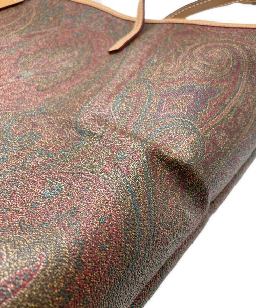 ETRO（エトロ）ETRO (エトロ) ペイズリートートバッグ ブラウンの古着・服飾アイテム