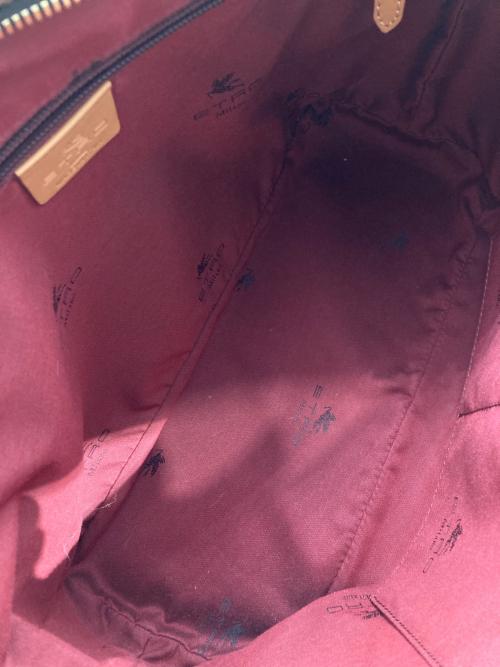 ETRO（エトロ）ETRO (エトロ) ペイズリートートバッグ ブラウンの古着・服飾アイテム