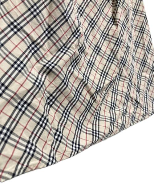 BURBERRY BLUE LABEL（バーバリー ブルー レーベル）BURBERRY BLUE LABEL (バーバリー ブルー レーベル) ノヴァチェックブラウス ベージュ サイズ:38の古着・服飾アイテム
