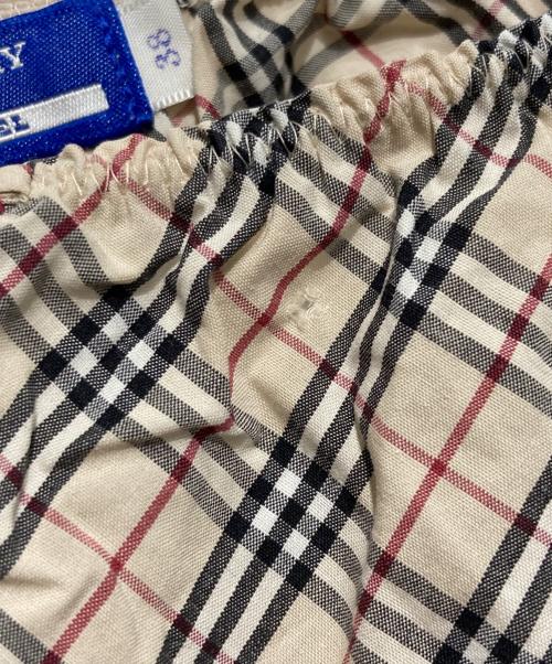 BURBERRY BLUE LABEL（バーバリー ブルー レーベル）BURBERRY BLUE LABEL (バーバリー ブルー レーベル) ノヴァチェックブラウス ベージュ サイズ:38の古着・服飾アイテム