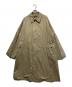 AUBERGE（オーベルジュ）の古着「別注ステンカラーコート」｜カーキ