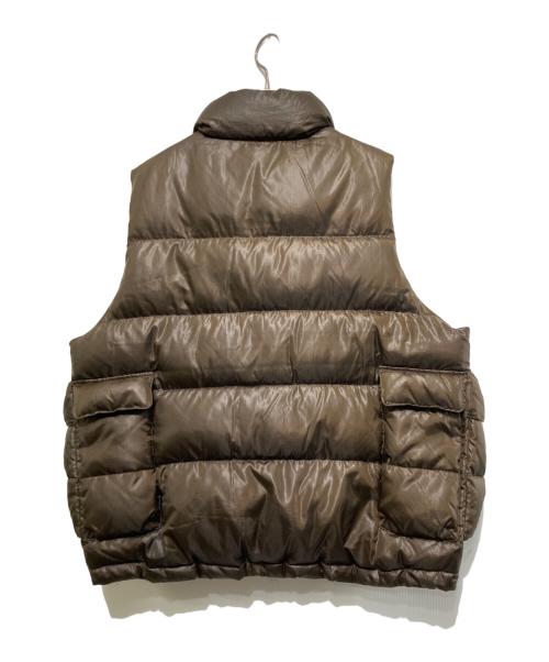 DAIWA PIER39（ダイワ ピア39）DAIWA PIER39 (ダイワ ピア39) TECH BACKPACKER DOWN VEST ブラウン サイズ:Lの古着・服飾アイテム