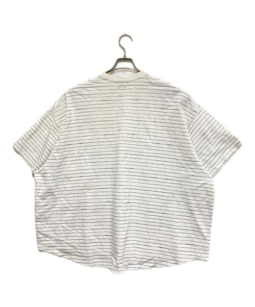 SEESEE（シーシー）SEESEE (シーシー) ボーダーTシャツ ホワイト サイズ:Lの古着・服飾アイテム