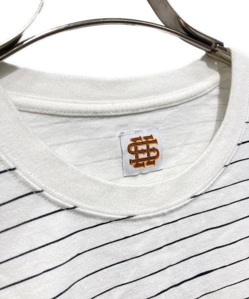SEESEE（シーシー）SEESEE (シーシー) ボーダーTシャツ ホワイト サイズ:Lの古着・服飾アイテム
