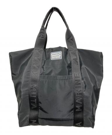 MUTA MARINE ラウンドバッグ ブラック　中古 中古・古着通販】muta MARINE (ムータマリン) トートバッグ ブラック