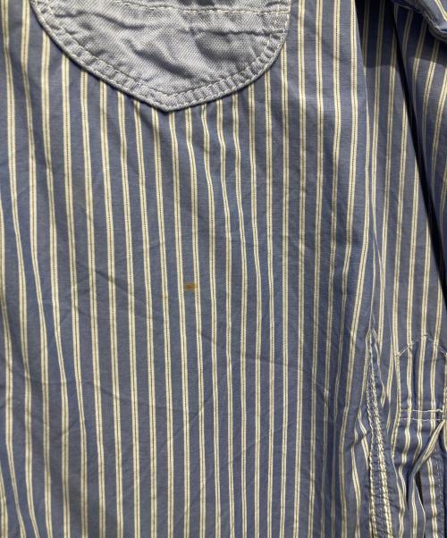COMME des GARCONS HOMME（コムデギャルソン オム）COMME des GARCONS HOMME (コムデギャルソン オム) ストライプシャツ スカイブルー サイズ:XSの古着・服飾アイテム