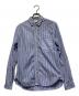 COMME des GARCONS HOMME（コムデギャルソン オム）の古着「ストライプシャツ」｜スカイブルー