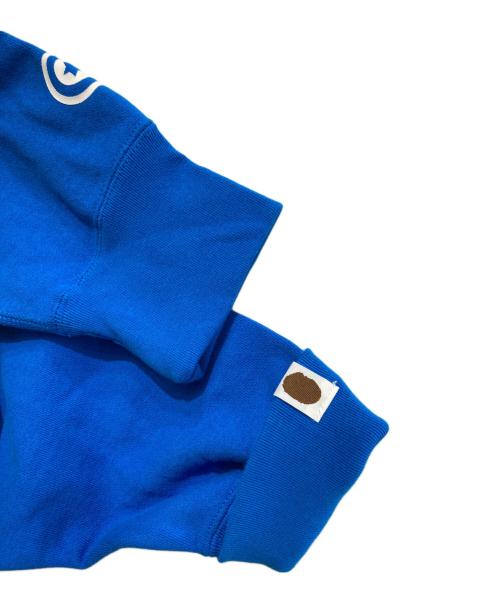 A BATHING APE（アベイシングエイプ）A BATHING APE (アベイシングエイプ) head full zip Hoodie ブルー サイズ:2XLの古着・服飾アイテム