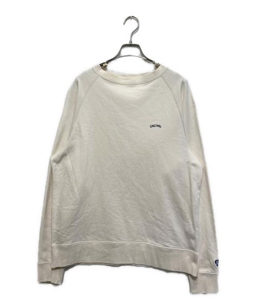 ORCIVAL（オーシバル）ORCIVAL (オーシバル) ラグランスリーブスウェット ホワイト サイズ:5の古着・服飾アイテム