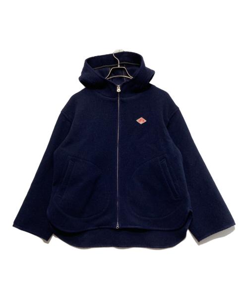 DANTON（ダントン）DANTON (ダントン) ウールライトパイル フードジャケット ネイビー サイズ:38の古着・服飾アイテム