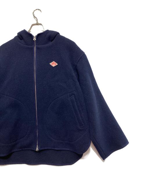 DANTON（ダントン）DANTON (ダントン) ウールライトパイル フードジャケット ネイビー サイズ:38の古着・服飾アイテム