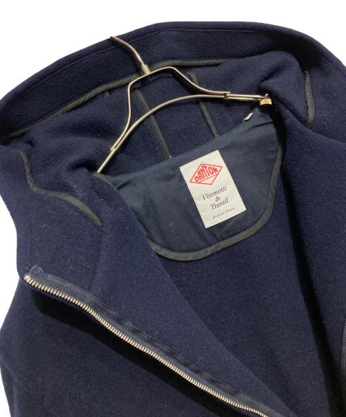 DANTON（ダントン）DANTON (ダントン) ウールライトパイル フードジャケット ネイビー サイズ:38の古着・服飾アイテム