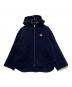 DANTON（ダントン）の古着「ウールライトパイル フードジャケット」｜ネイビー