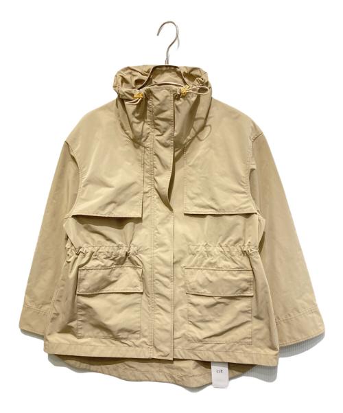 23区（ニジュウサンク）23区 (ニジュウサンク) ブライトウェザークロス ブルゾン ベージュ サイズ:32 未使用品の古着・服飾アイテム