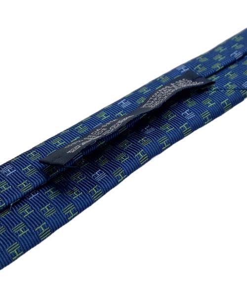 HERMES（エルメス）HERMES (エルメス) ネクタイ ネイビー サイズ:なしの古着・服飾アイテム