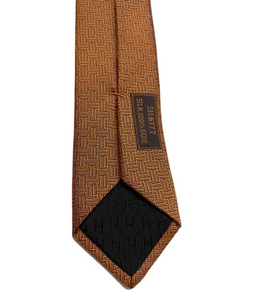 HERMES（エルメス）HERMES (エルメス) ネクタイ オレンジ サイズ:なしの古着・服飾アイテム