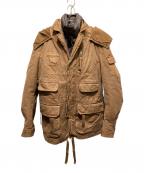 DSQUARED2ディースクエアード）の古着「ダウンライナー付きジャケット」｜ブラウン