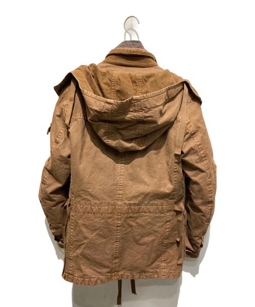 DSQUARED2（ディースクエアード）DSQUARED2 (ディースクエアード) ダウンライナー付きジャケット ブラウン サイズ:48の古着・服飾アイテム