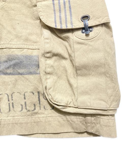 RRL LIMITED EDITION（ダブルアールエルリミテッドエディション）RRL LIMITED EDITION (ダブルアールエルリミテッドエディション) デッキフック ミリタリー カーゴショーツ ベージュ サイズ:29の古着・服飾アイテム