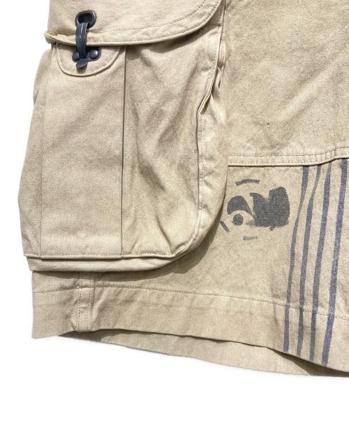 RRL LIMITED EDITION（ダブルアールエルリミテッドエディション）RRL LIMITED EDITION (ダブルアールエルリミテッドエディション) デッキフック ミリタリー カーゴショーツ ベージュ サイズ:30の古着・服飾アイテム