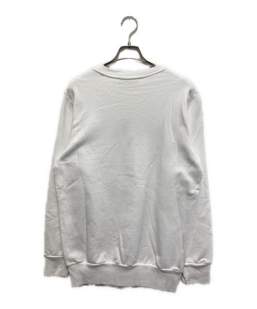 DIESEL（ディーゼル）DIESEL (ディーゼル) ロゴスウェット ホワイト サイズ:Sの古着・服飾アイテム