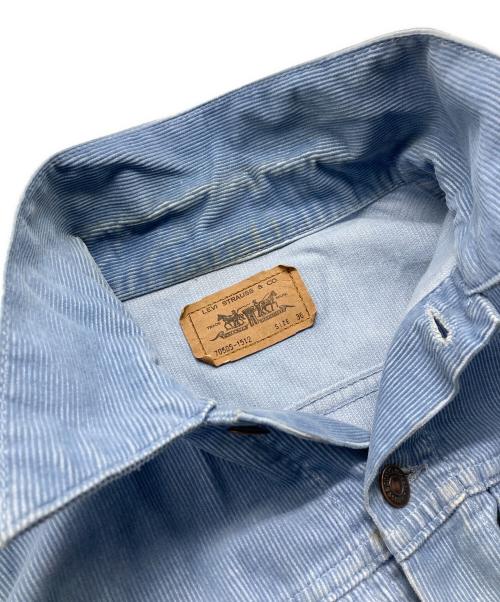 LEVI'S（リーバイス）LEVI'S (リーバイス) 70505-1512 CORDUROY JACKET ブルー サイズ:36の古着・服飾アイテム